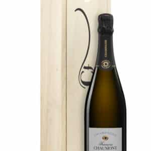 Bouteille de Champagne Coffret bois Blanc de Noirs - Grand Cru François Chaumont, Puisieulx