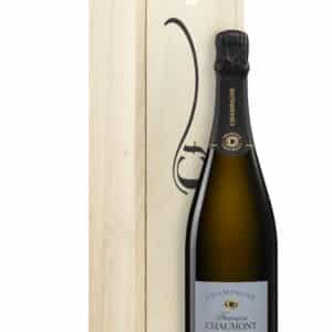 Bouteille de Champagne Coffret bois Blanc de Noirs extra brut - Grand Cru François Chaumont, Puisieulx